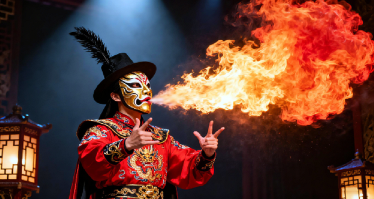 《芙蓉國粹》變臉秀?四川省川劇院［川劇變臉?吐火?蓋碗茶］